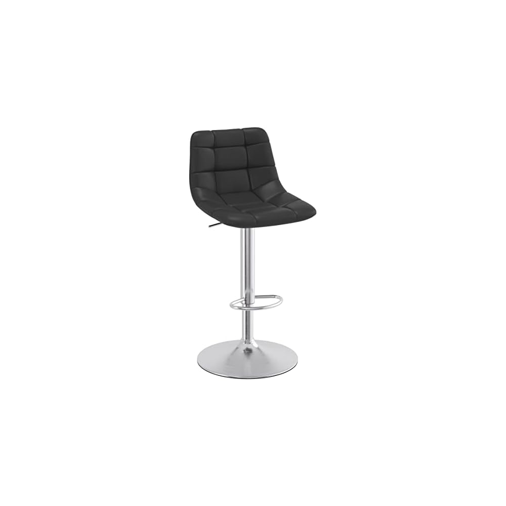 Berlin Brossé Tabouret de Bar - Noir