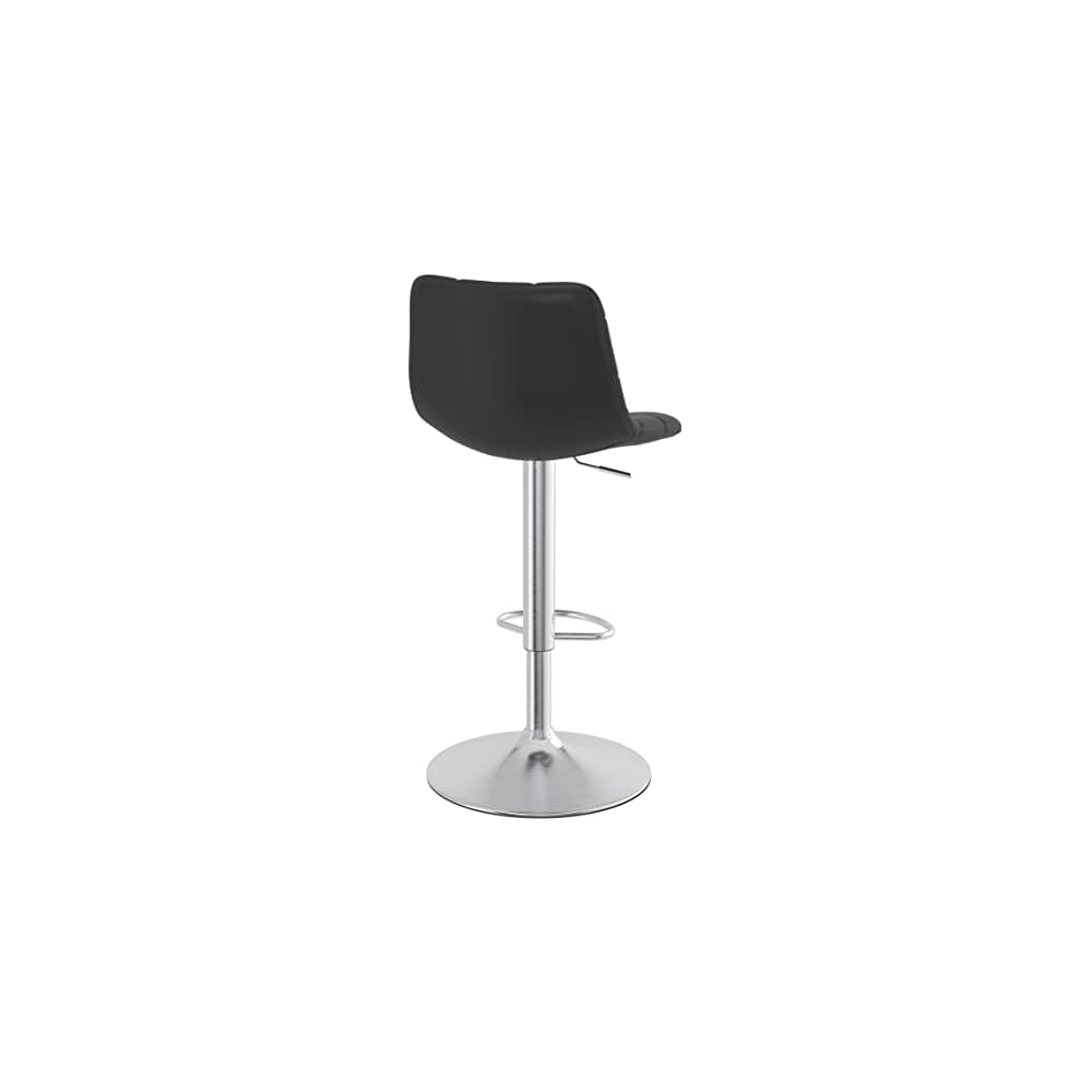 Berlin Brossé Tabouret de Bar - Noir