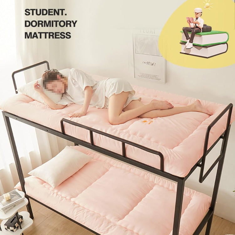 Matelas de sol portable enroulable - Tatami pour dortoir, garçons, adultes, étudiants (noir, 120 x 200 cm)