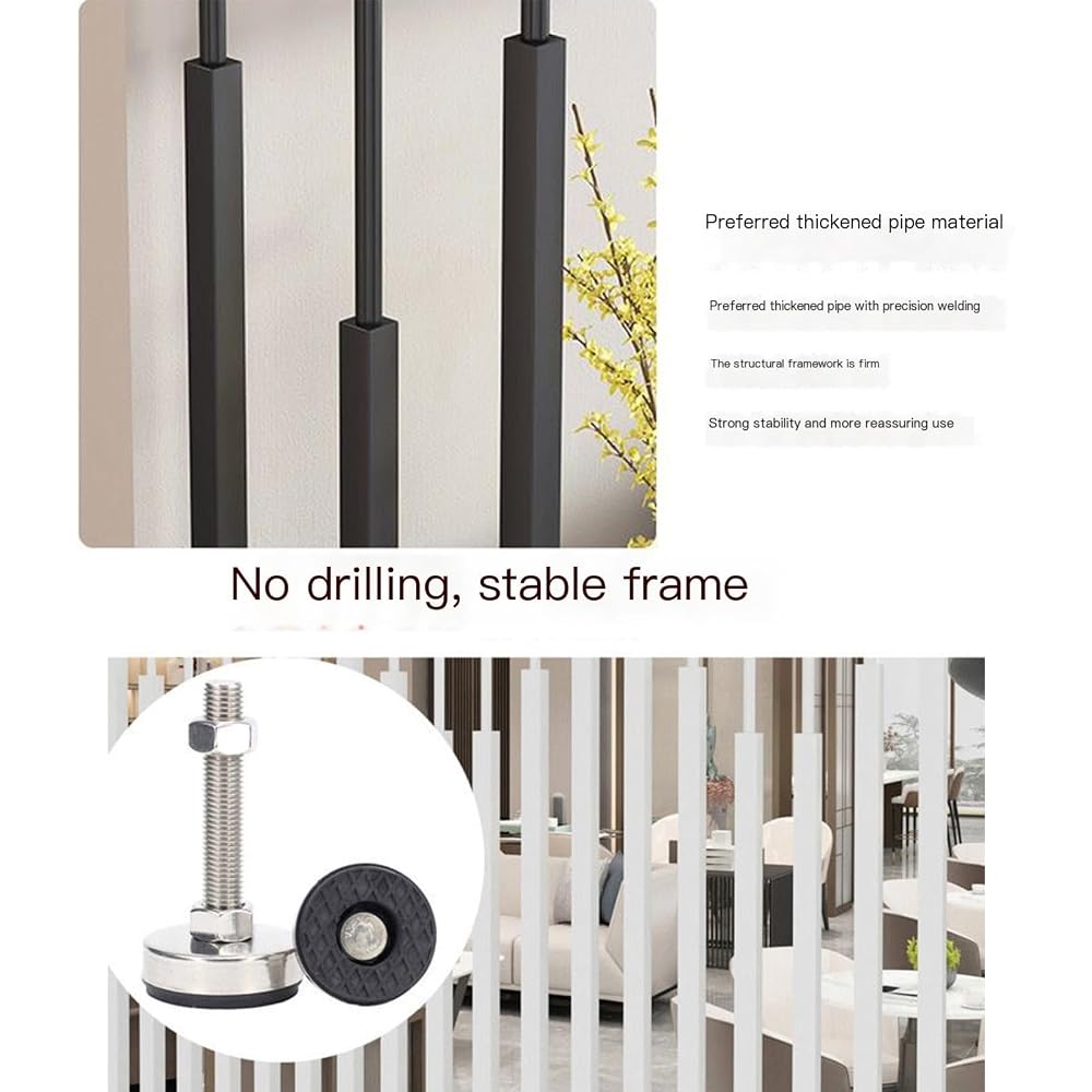 Paravent rond en métal avec bases et dessus - Entrée simple et moderne - Colonne décorative pour restaurant, bureau - Doré - Hauteur : 70 cm