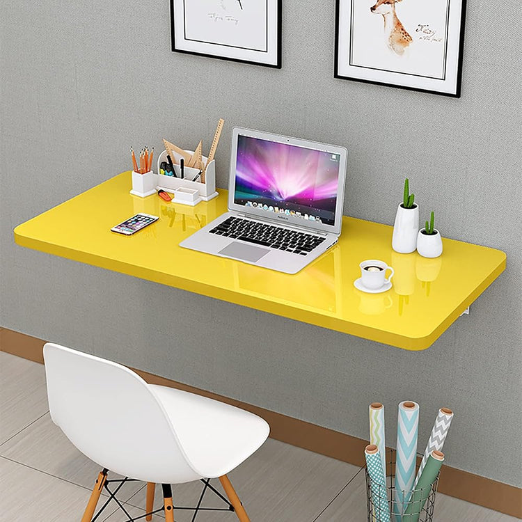 Table Pliante Murale pour buanderie, Table de Cuisine Pliante, Station de Lavage Flottante, Table de Lavage Pliable avec Support pour postes de Travail informatiques